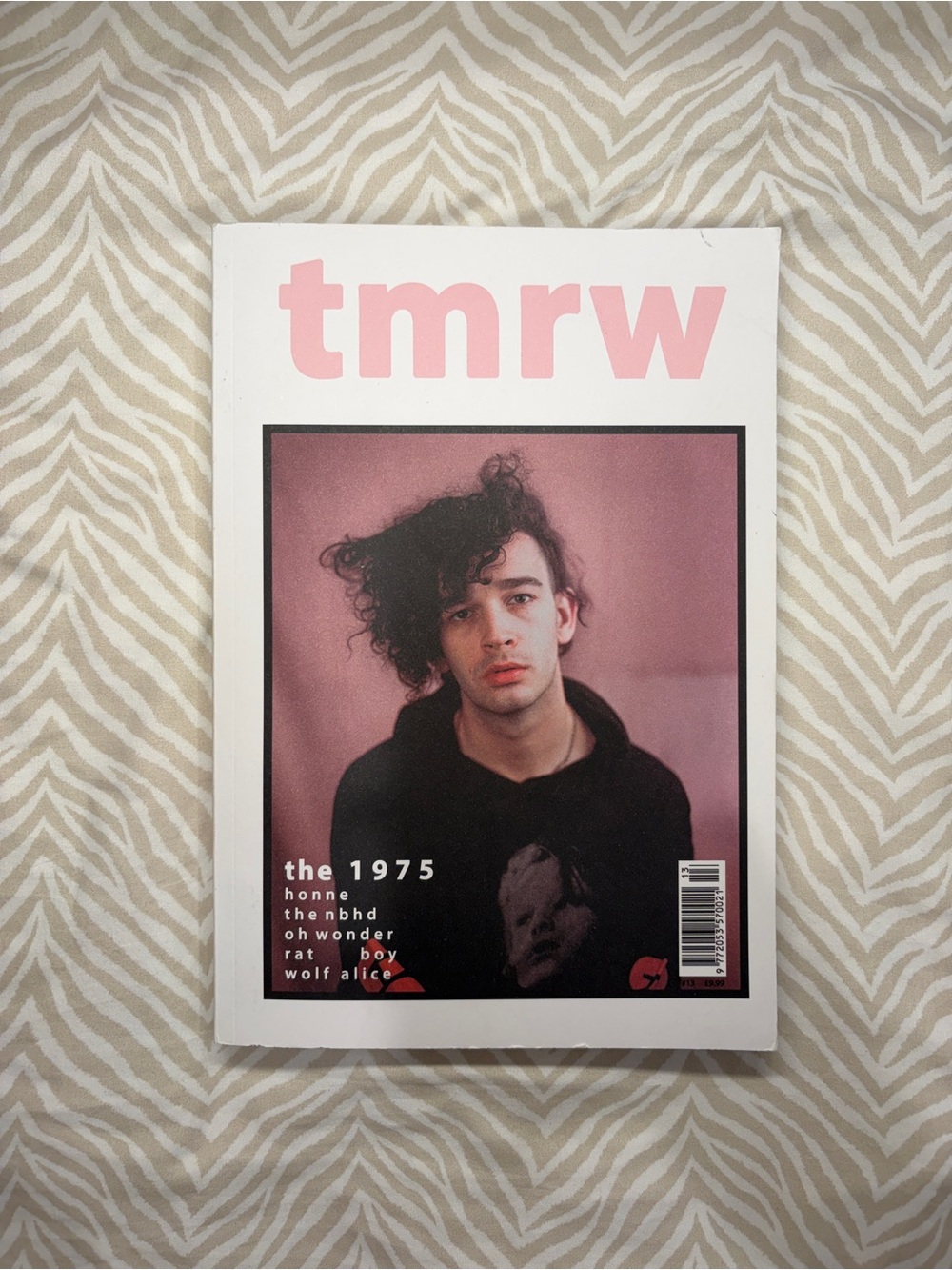 tmrw Magazine May 2016 The 1975 Marty Healy cover